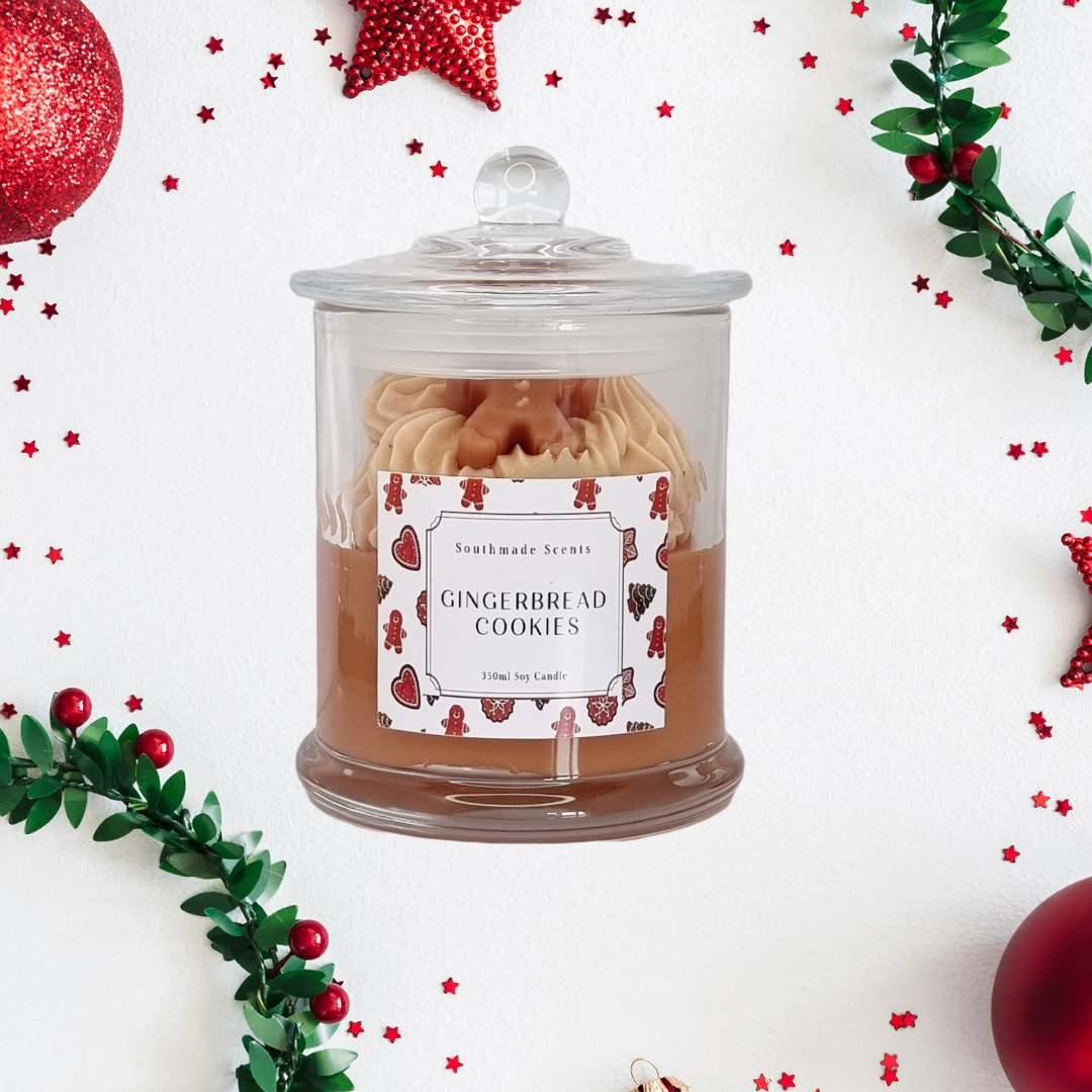 Gingerbread Cookie Candle