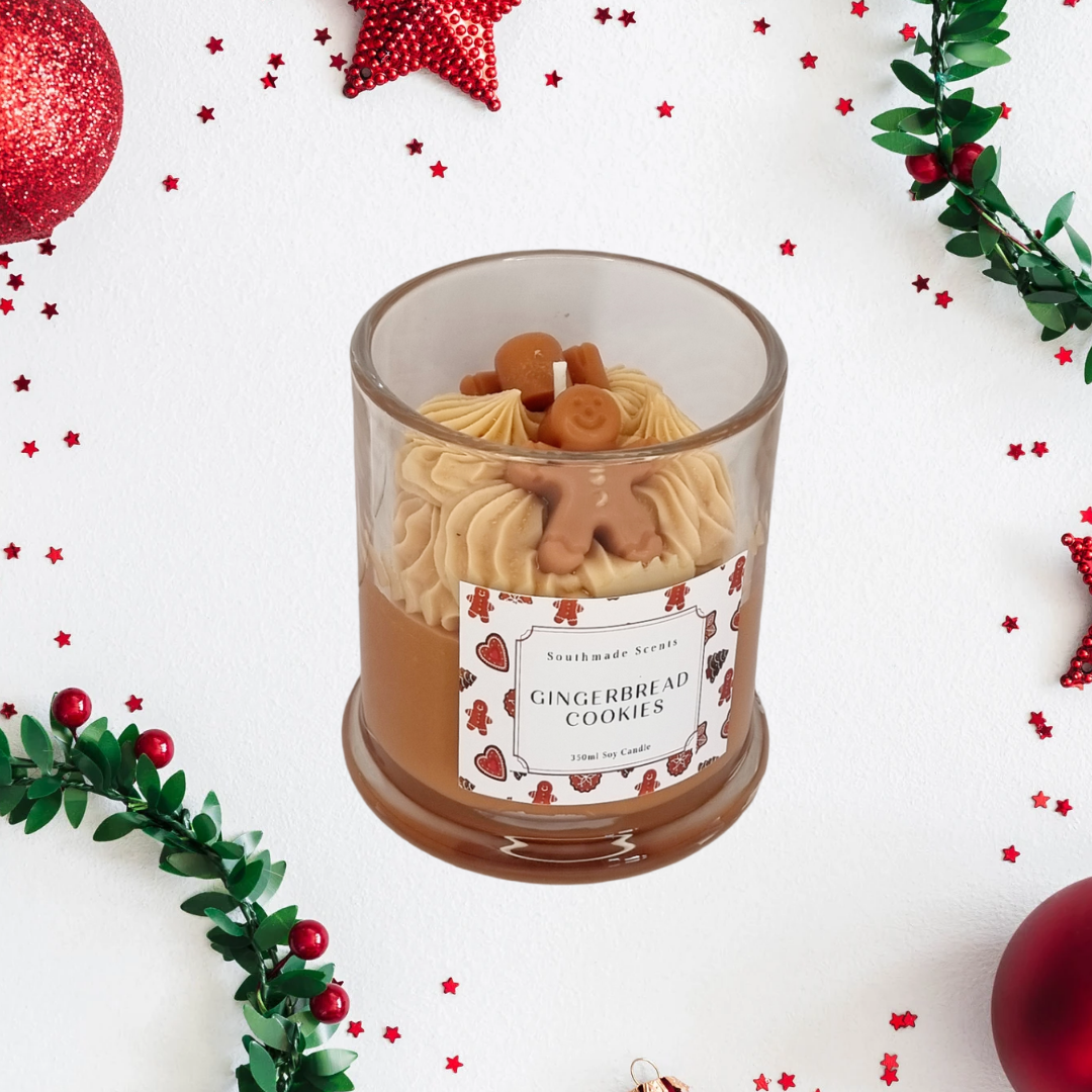 Gingerbread Cookie Candle