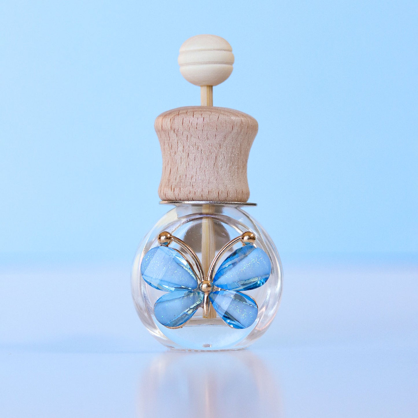 Blue Butterfly Clip Car Diffuser