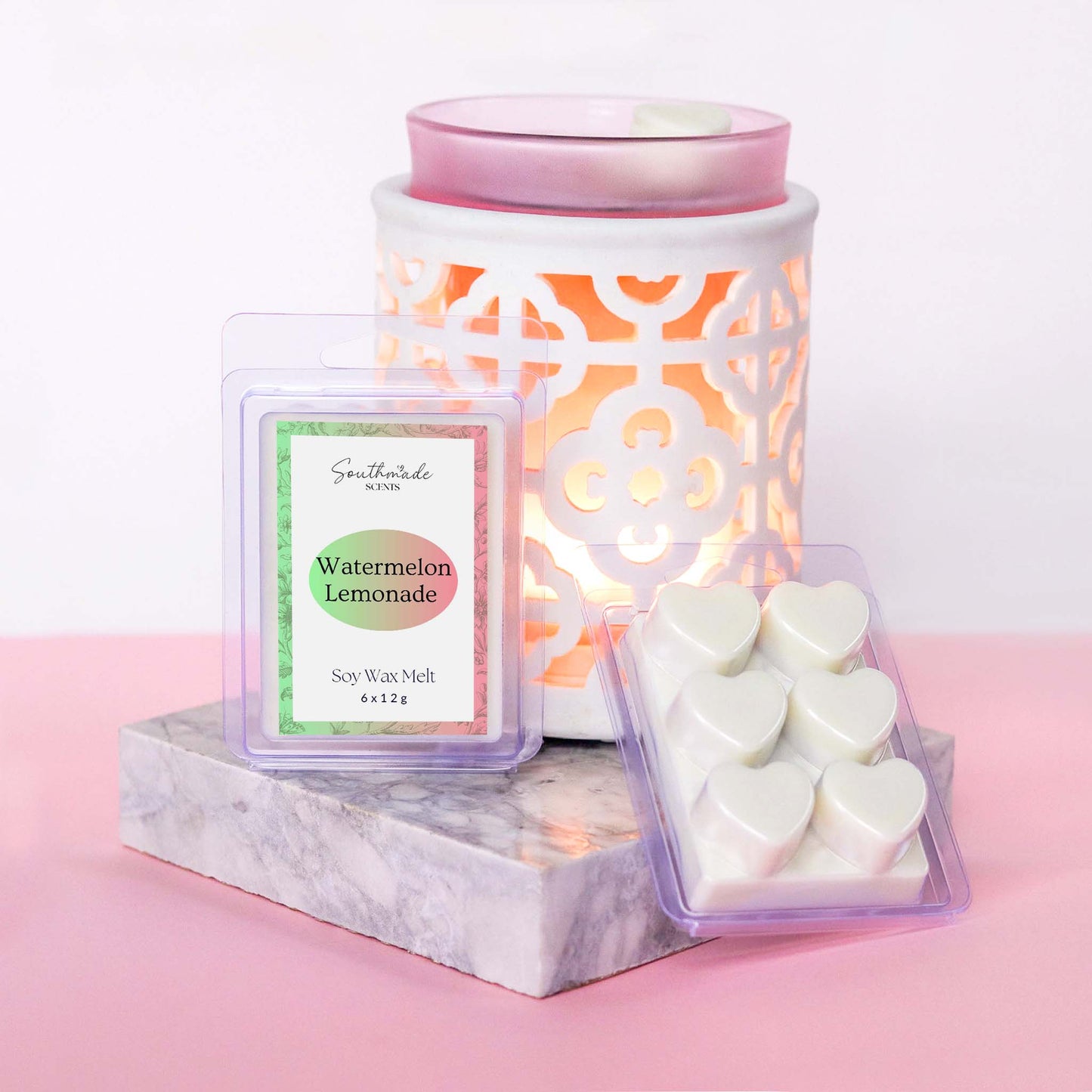 Watermelon Lemonade Soy Melts