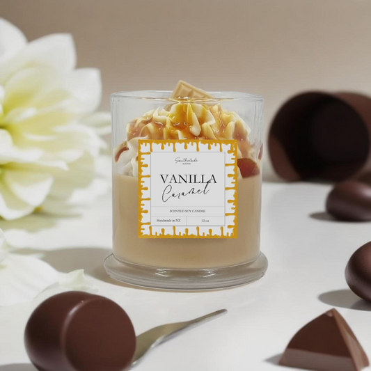 Vanilla Caramel Dessert Soy Candle